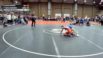 120 lbs Cons. Round 1 - Colton Russell, North Point vs Evan Litzsinger, Hillsboro