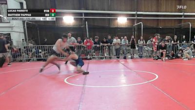 170 lbs Quarterfinal - Lucas Parietti, Wyoming Seminary vs Matthew Pappas, Iron Faith/bishop Hendricken