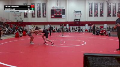 125 lbs Cons. Semi - Jeremy Oani, Clackamas Community College vs Kyle Sieminski, Southern Oregon