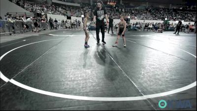 52 lbs Round Of 32 - Dawson Smith, Sallisaw Takedown Club vs Antonio Gonzales, Standfast