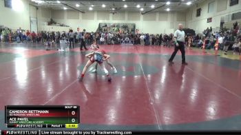 65 lbs Cons. Semi - Ace Pavel, Summit Wrestling Academy vs Cameron Rettmann, No Nonsense Wrestling