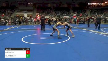 95 lbs Final - Anthony Knox, Rhino vs Beric Jordan, East Valley WC