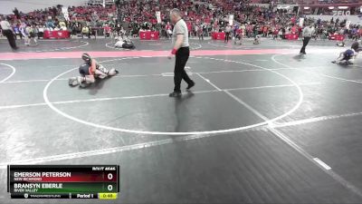 100 lbs Cons. Round 4 - Emerson Peterson, New Richmond vs Bransyn Eberle, River Valley