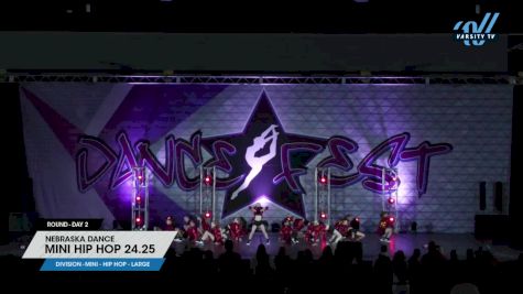 Nebraska Dance - Mini Hip Hop 24.25 [2025 Mini - Hip Hop - Large Day 2] 2025 DanceFest Grand Nationals