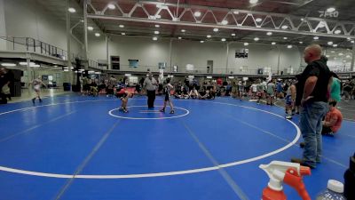 72 lbs Rr Rnd 5 - Avery Haber, Kraken White vs Benaiah De Rouville, Elite Wrestling