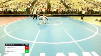 90-I lbs Quarterfinal - Bradey Jonasch, Mayo Quanchi Judo And Wrestling vs Charlie Esposito, Unattached