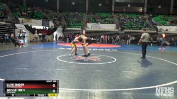 1A-4A 126 Cons. Round 3 - Brodie Eden, Piedmont vs Luke Snider, Madison County