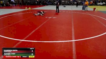80 lbs Semifinal - Kayden Cash, Little Falls vs Kameron Smith, Dover-Eyota