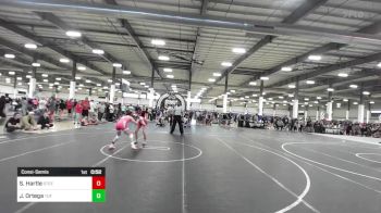 101 lbs Consolation - Sonja Hartle, Steelclaw WC vs Jalissa Ortega, TUF California Wr Ac