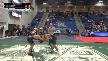 125 lbs Cons. Semi - Gabe Ramirez, California Baptist vs Cason Craft, Unattached
