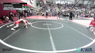 64 lbs Consi Of 8 #2 - Kyler Naifeh, Raw Wrestling Club vs Hank Deckard, Raw Wrestling Club