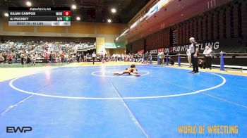 61 lbs Semifinal - Julian Campos, Monster Garage vs AJ Puckett, Alpha Elite