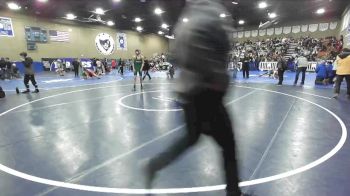 120 lbs Cons. Round 1 - Jaycen Olivas, Reedley vs Trac Beck, Peninsula