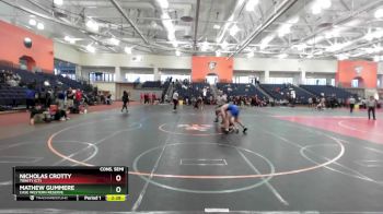 184 lbs Cons. Semi - Nicholas Crotty, Trinity (CT) vs Mathew Gummere, Case Western Reserve