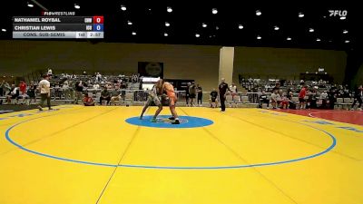 165 lbs Cons. Sub-semis - Nathaniel Roybal, Cleveland Highschool Wrestling vs Christian Lewis, IceFighter U.