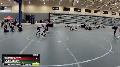 44-48 lbs Round 4 - Laurel Arnott, Seymour Wrestling Club vs Declan Espinosa, Rough House