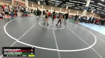 87-90 lbs Round 3 - Christian Majeran, Best Trained Wrestling vs Iker Daniel Valencia, All American Wrestling Club