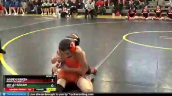 106 lbs Quarterfinal - Jayden Rinken, Nashua-Plainfield vs Skyler Dugan, Waukon