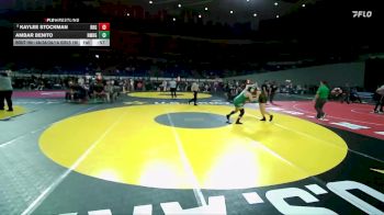 4A/3A/2A/1A Girls 190 Cons. Round 3 - Kaylee Stockman, Rogue River Girls vs Ambar Benito, North Marion Girls