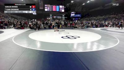 106 lbs Cons. Sub-rd Of 64 - Carlos Rivera, NY vs Cain Crosson, IA
