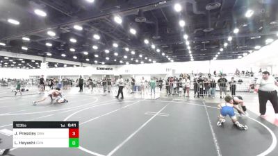 123 lbs Consi Of 4 - Josiah Pressley, Grindhouse WC vs Logan Hayashi, Espana WC