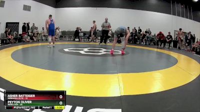 209 lbs Round 3 (6 Team) - Peyton Oliver, Rebellion vs Asher Batteiger, Nebraska Elite