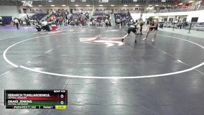 157 lbs Cons. Round 5 - Drake Jenkins, Central Methodist vs Xerarch Tungjaroenkul, Central Missouri