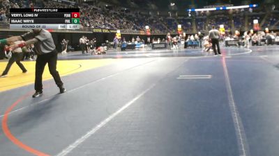 100 lbs Round Of 32 - Veryl Long IV, Penn Hills vs Isaac Wrye, Philipsburg Osceola
