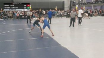 106 lbs Quarters - Knox Ayala, Sebolt Wrestling Academy vs Dustin Alvarado, Black Fox Wrestling Academy