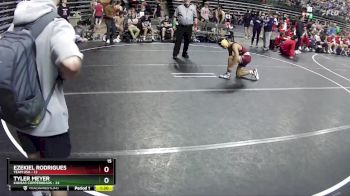 117 lbs Round 2 (6 Team) - Tyler Meyer, Kansas Copperheads vs Ezekiel Rodrigues, Team USA