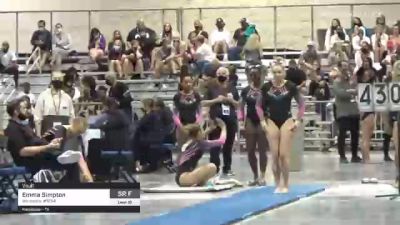 Emma Simpton - Vault, Metroplex #1234 - 2021 USA Gymnastics Development Program National Championships