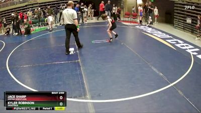 71 lbs Quarterfinal - Kyler Robinson, Shootbox vs Jace Sharp, Uintah Wrestling