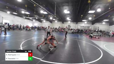 109 lbs Quarterfinal - Audrina Rodriguez, Grant County Elite vs Nielle Saucedo, Stars And Stripes