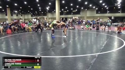 120 lbs Quarterfinal - Rilynn Younker, The Foundation vs Caroline Farris, Big Money