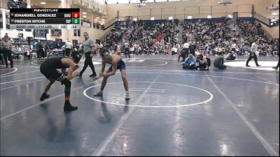 114 lbs Consi Of 32 #2 - Johandiell Gonzalez, Berks Catholic vs Preston Nitche, Seton Hall Prep