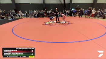 136-145 lbs Round 1 - Ashlei Borden, Washington vs Berkley McCullough, Tri Cities Wrestling Club