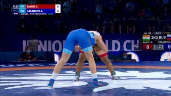 62 kg Final - Devi Sanju, IND vs Alina Kasabieva, RUS