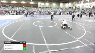 109 lbs Semifinal - Atticus Salinas, Gold Rush Wrestling vs Baylon Austin, USA Gold