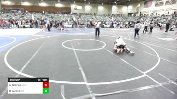 109 lbs Semifinal - Atticus Salinas, Gold Rush Wrestling vs Baylon Austin, USA Gold