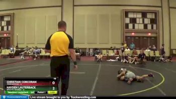 78 lbs Semis & 1st Wrestleback (8 Team) - Hayden Lauterback, Bitetto Trained vs Christian Corcoran, Team Gotcha