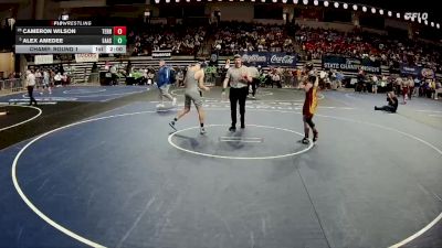 D 1 132 lbs Champ. Round 1 - Alex Amedee, East Ascension vs Cameron Wilson, Terrebonne