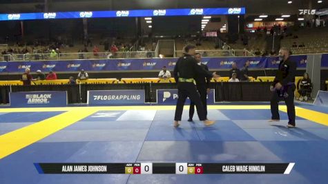 Caleb Wade Hinklin vs Alan James Johnson 2026 Pan Jiu Jitsu IBJJF Championship
