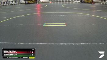 43 lbs Semis & 1st Wrestleback (8 Team) - Ataliah McCue, Belding Orange vs Ezra Taussig, East Kansas Eagles