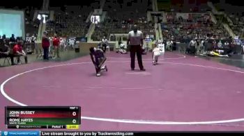 152 lbs Champ. Round 1 - John Bussey, Saks Sr vs Rome Hayes, White Plains