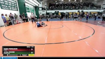 124 lbs Cons. Round 3 - Kyra Moore, Middleton vs Kara Ferguson, Eagle