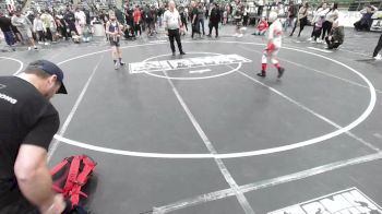 85 lbs Semifinal - Thomas Philpot, Gladiator Wrestling vs Tanner Kunze, Salem Elite Mat Club