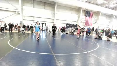 145 lbs Semifinal - Brenna Smith, Box Elder Stingers Wrestling vs Hallie Myers, Sanderson Wrestling Academy