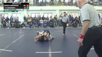 133 lbs Cons. Semi - Ty Daugherty, John Carroll vs Charlie Armstrong, Millikin