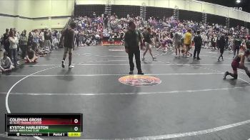 175 lbs Round 2 - Kyston Harleston, Gator Wrestling Club vs Coleman Gross, KC Elite Training Center