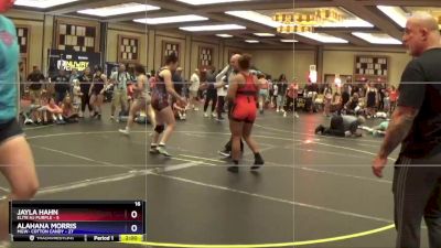 148 lbs Round 4 (10 Team) - Jayla Hahn, Elite NJ Purple vs Alahana Morris, MGW- Cotton Candy